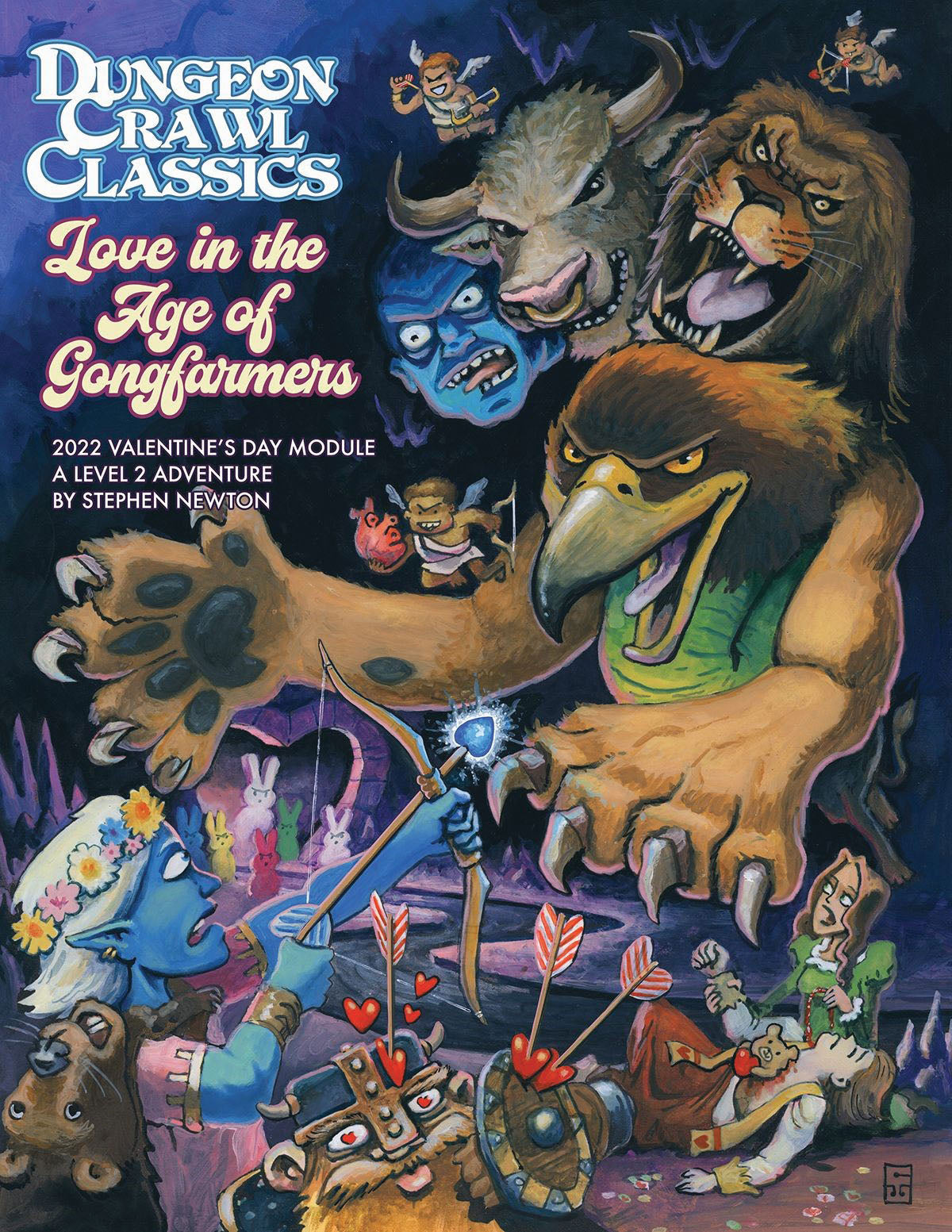 Dungeon Crawl Classics RPG: Valentines Module #001 - Love in the Age of Gongfarmers