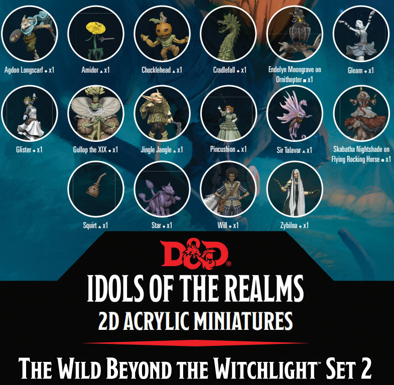 Dungeons & Dragons Idols of the Realms: The Wild Beyond The Witchlight Set 2
