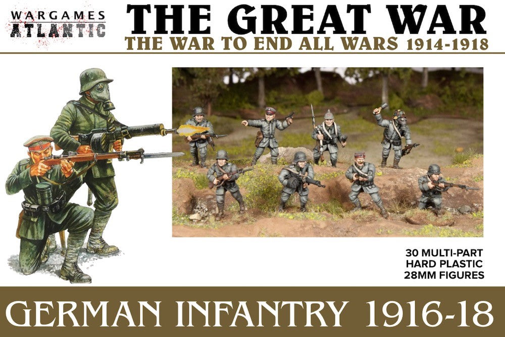 The Great War: German Infantry 1916-18