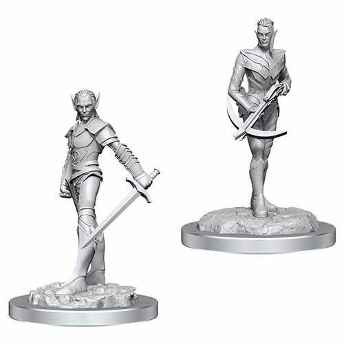 Dungeons & Dragons: Nolzur's Marvelous Unpainted Miniatures - W18 Drow Fighters
