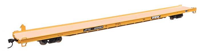 Walthers Mainline HO 5743 89' Channel Side Flatcar, Trailer-Train JTTX #930093