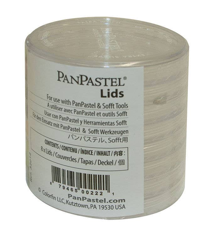 PanPastel 32012 8 Lids for Storage Jars