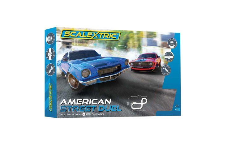 Scalextric C1429T Set, AMERICAN STREET DUEL