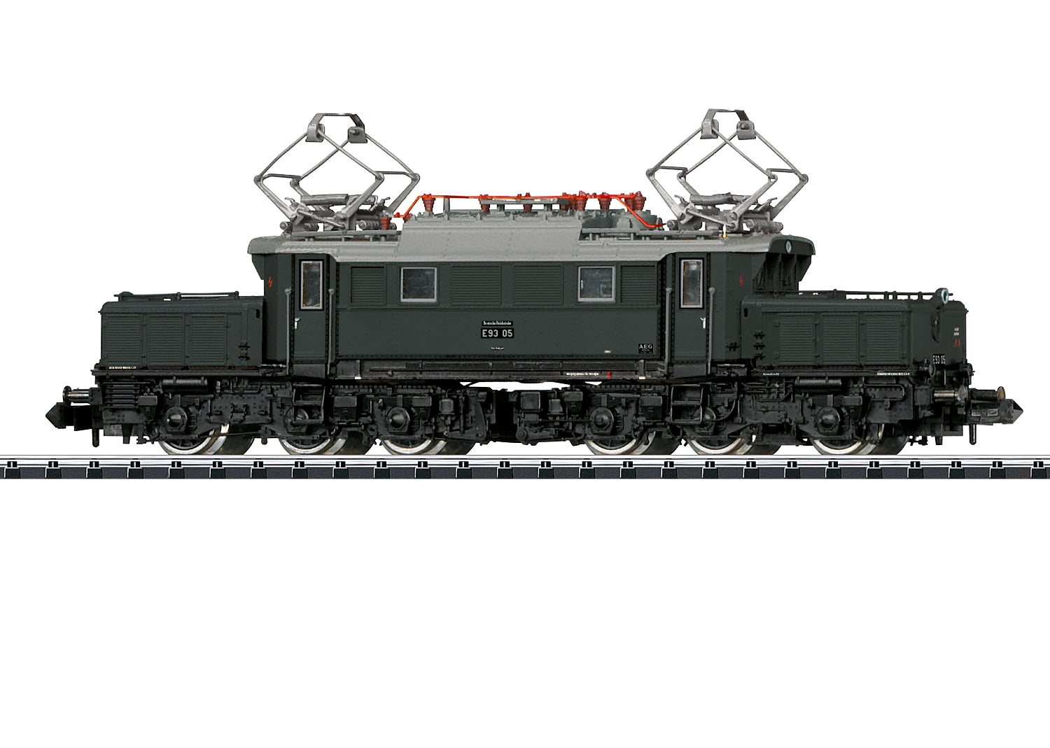 Minitrix N 16932 Class E 93 Electric , Deutsche Reichsbahn #E 93 05 (DCC & Sound Equipped)