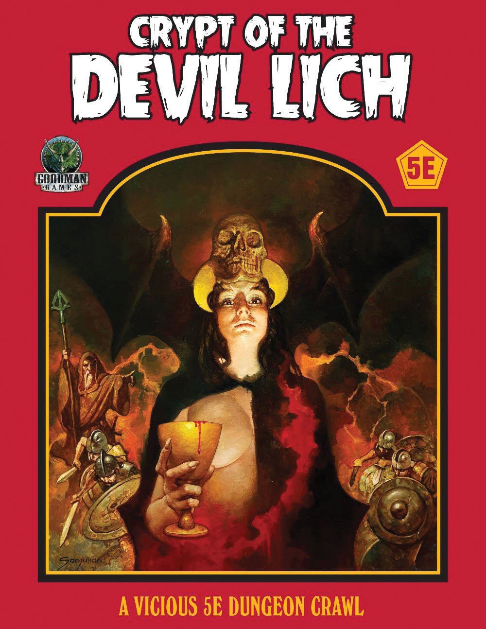 Dungeon Crawl Classics RPG: Crypt of the Devil Lich (5E)