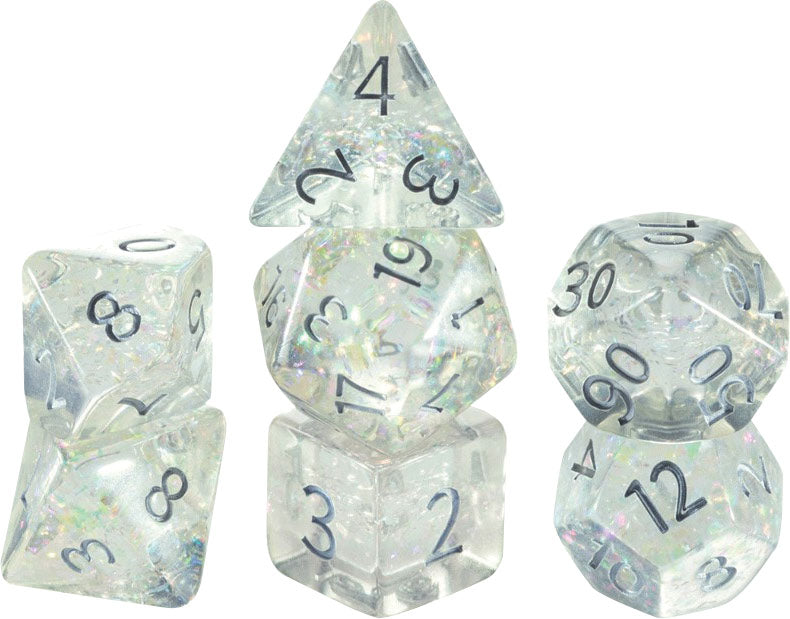 Holographic Dice: Unicorn (7 Polyhedral Dice Set)