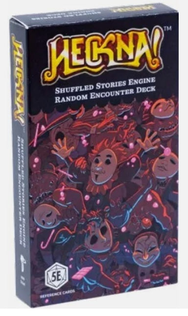 Heckna (5E): Shuffled Stories Deck