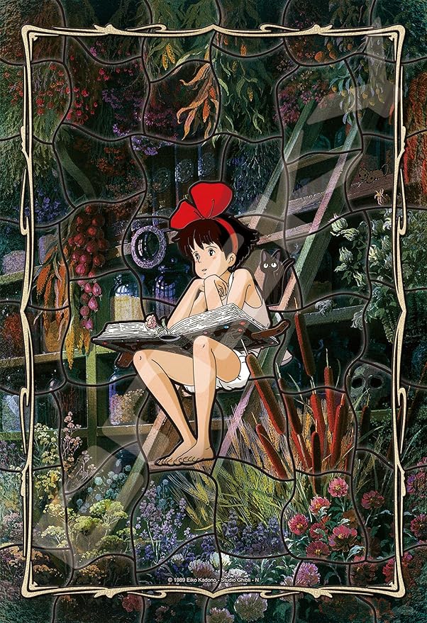 Ensky Artcrystal Puzzle Kiki's Delivery Service "A Girl's Time" 300P Artcrystal Jigsaw Puzzle (300-AC055)
