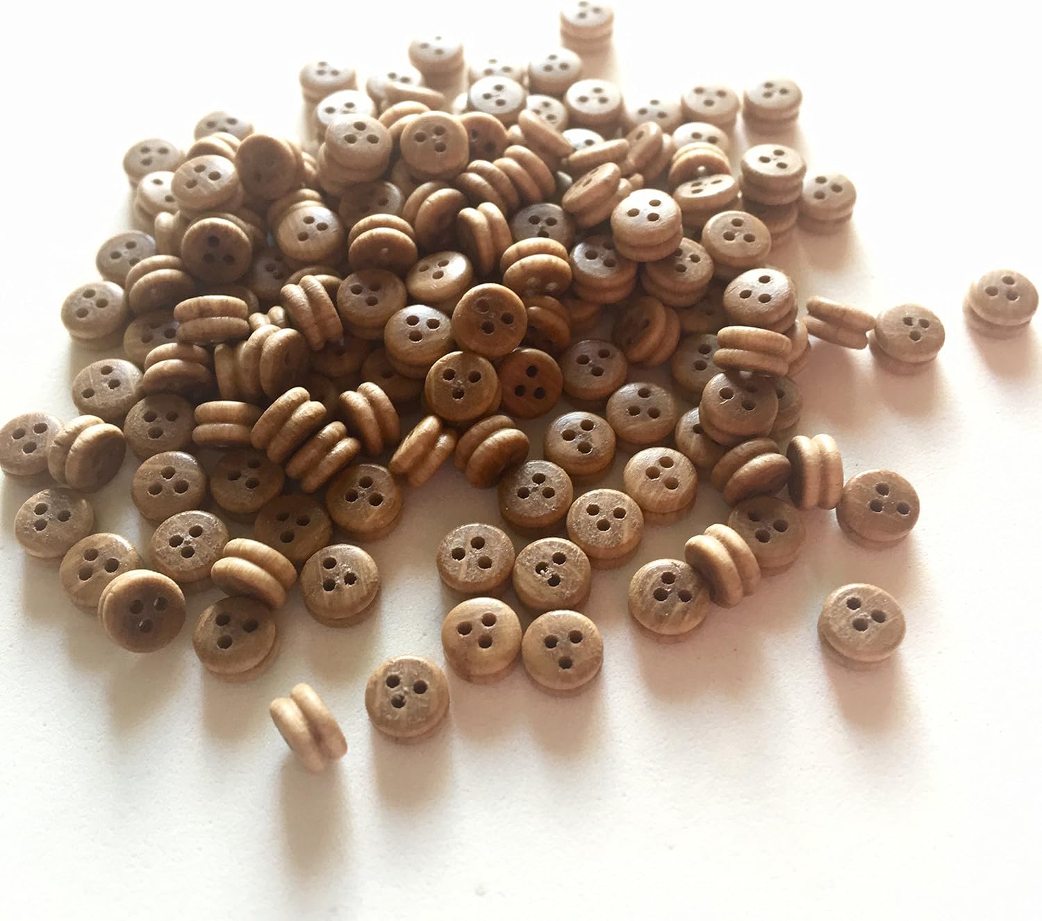 Model Shipways 339 3.5mm Deadeyes Walnut 40pk