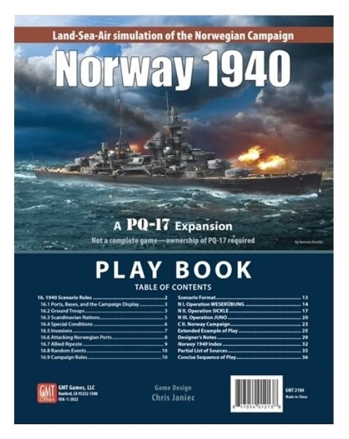 PQ-17: Norway 1940 Epansion