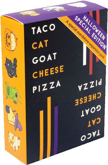 Taco Cat Goat Cheese Pizza: Halloween Edition