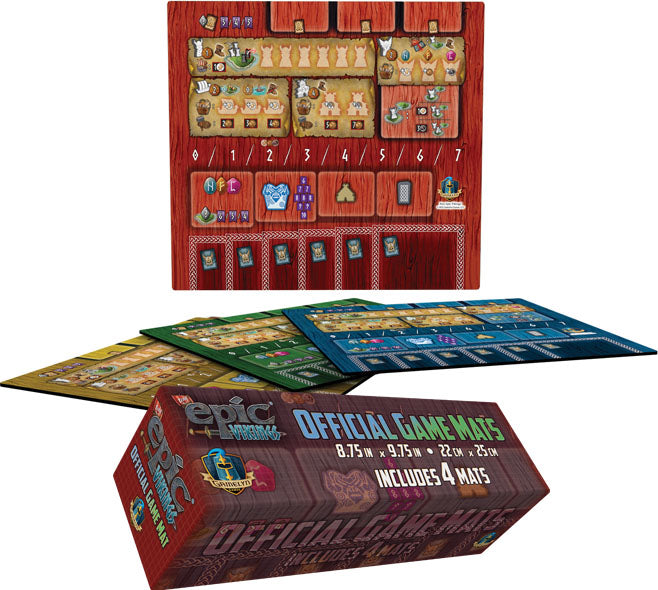 Tiny Epic Vikings: Clan Mats 4 Pack