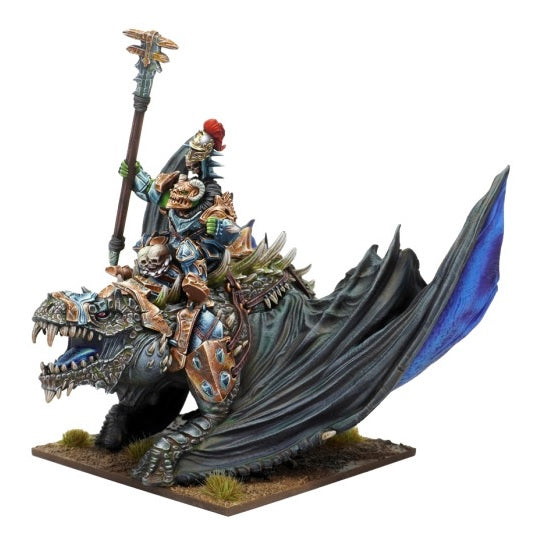 Kings of War: Riftforged Orc - Stormbringer on Winged Slasher