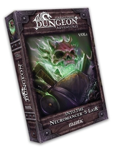 TerrainCrate: Dungeon Adventures Vol. 1 - Into the Necromancers Lair (Mantic Essentials)