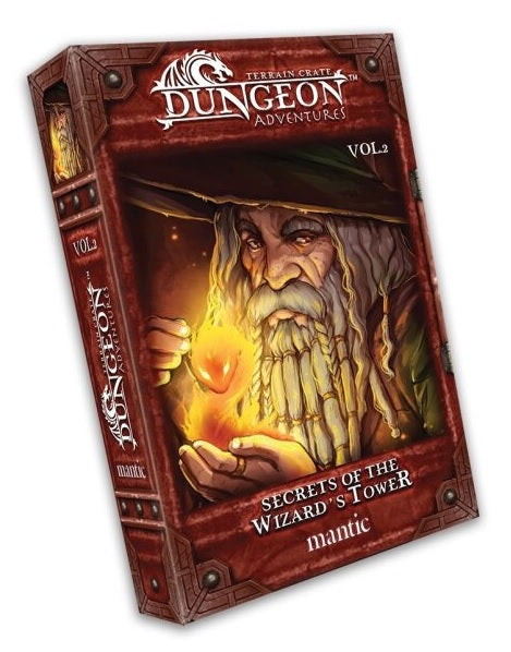 TerrainCrate: Dungeon Adventures Vol. 2 - Secrets of the Wizards Tower (Mantic Essentials)