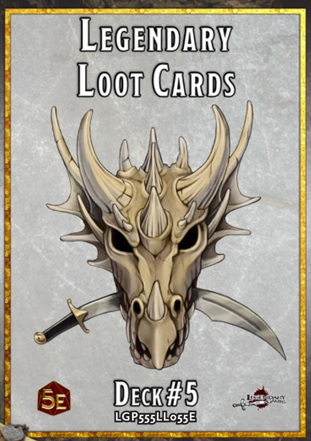 Legendary Loot Cards Deck #5 (5E)