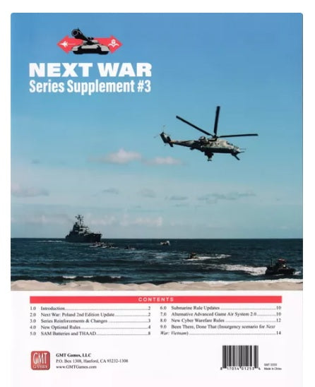 Next War: Supplement #3