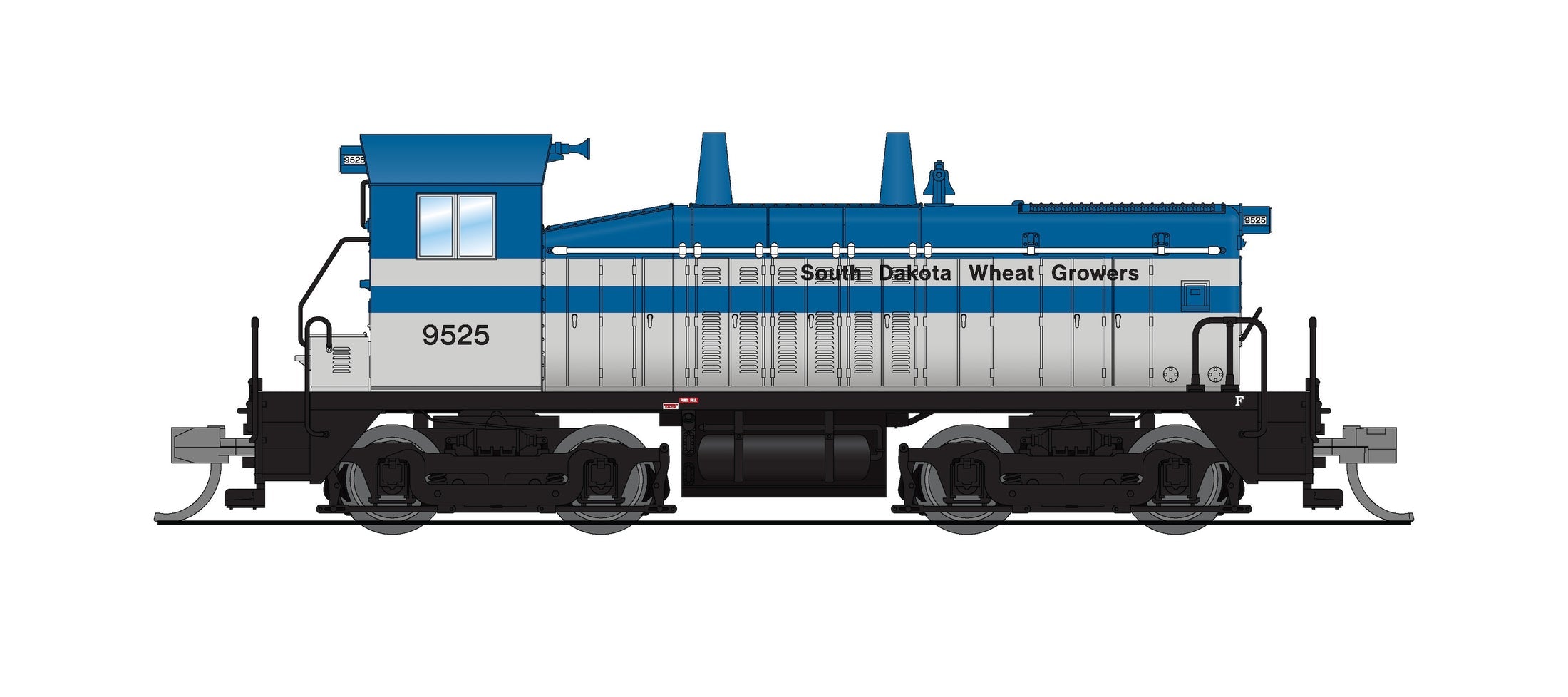 PREORDER Broadway Limited Imports N 9318 NW2 Switcher South Dakota Wheat #9525 (DCC and Sound) HOBBYTYME EXCLUSIVE