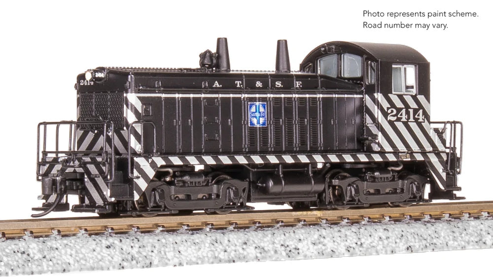 Broadway Limited Imports N 9321 EMD NW2 Switcher Locomotive Atchison Topeka & Santa Fe #2416 (DCC Ready)