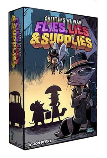 Critters at War: Flies Lies and Supplies (Stand alone or expansion)