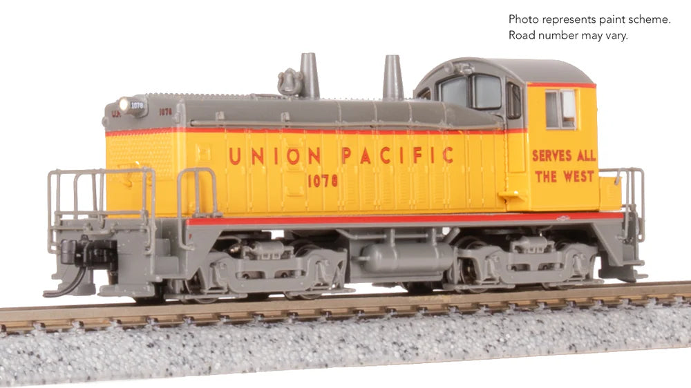 Broadway Limited Imports N 9335 EMD NW2 Switcher Locomotive Union Pacific #1090 (DCC Ready)
