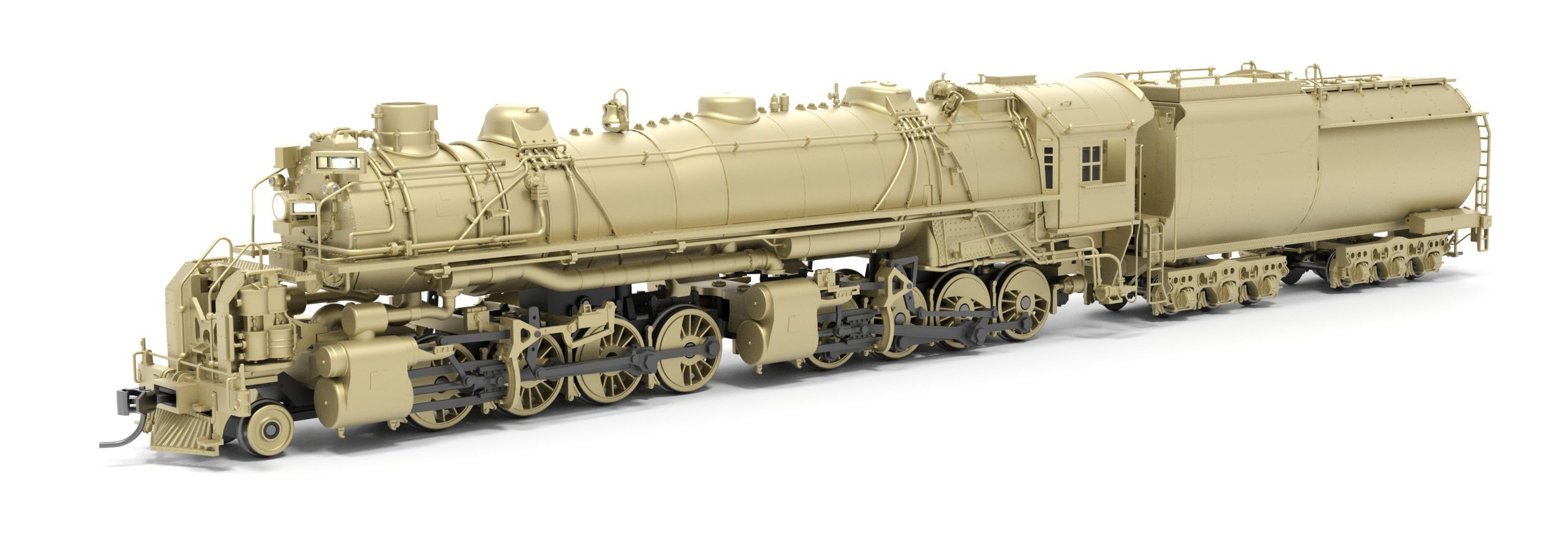 PREORDER Broadway Limited Imports HO 9428 Painted Brass 2-8-8-0 Bullmoose Steam Locomotive with Smoke, Union Pacific SA-C-2 Post-1944 (Paragon4 Sound & DCC Equipped)