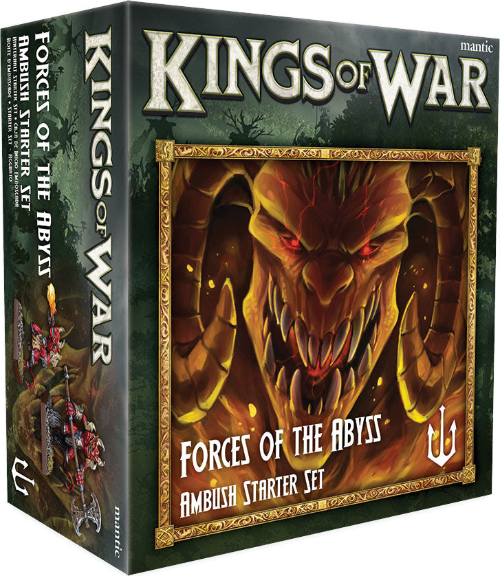 Kings of War: Forces of the Abyss Ambush Starter Set (Mantic Essentials)