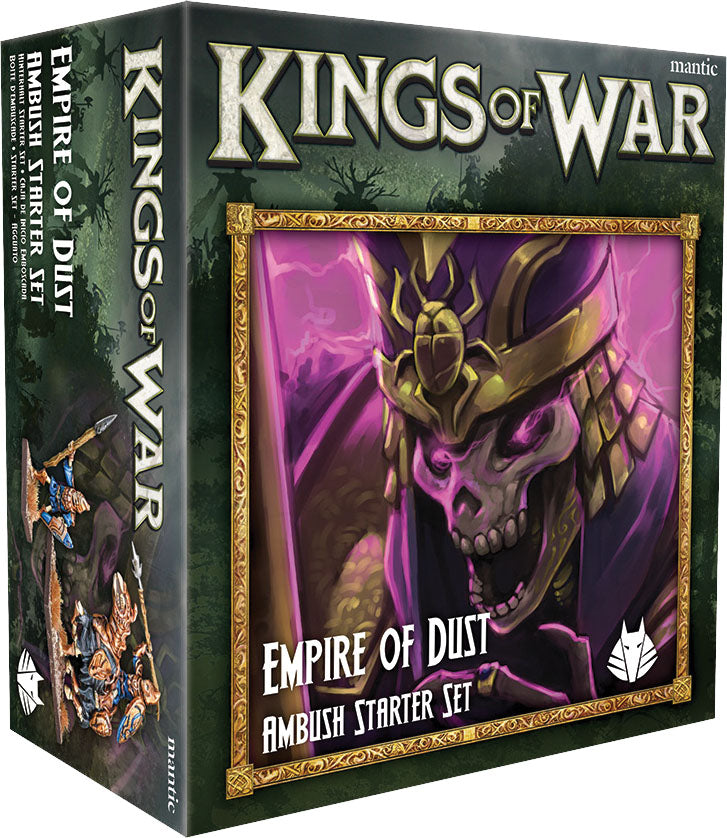 Kings of War: Empire of Dust Ambush Starter Set (Mantic Essentials)