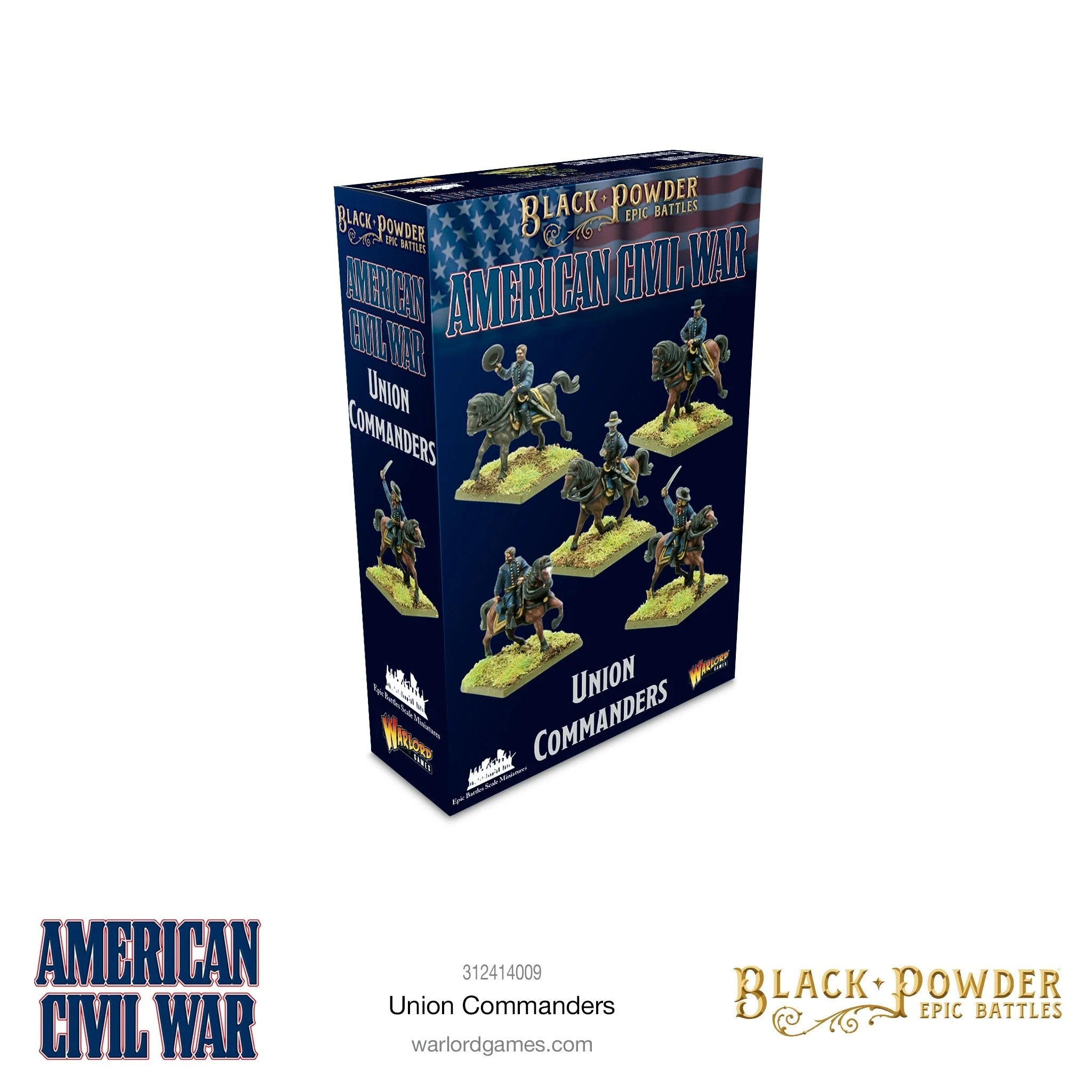 Black Powder: Epic Battles - American Civil War Union Commanders (15mm)