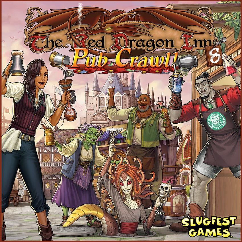 Red Dragon Inn: 8 - The Pub Crawl (stand alone and expansion)