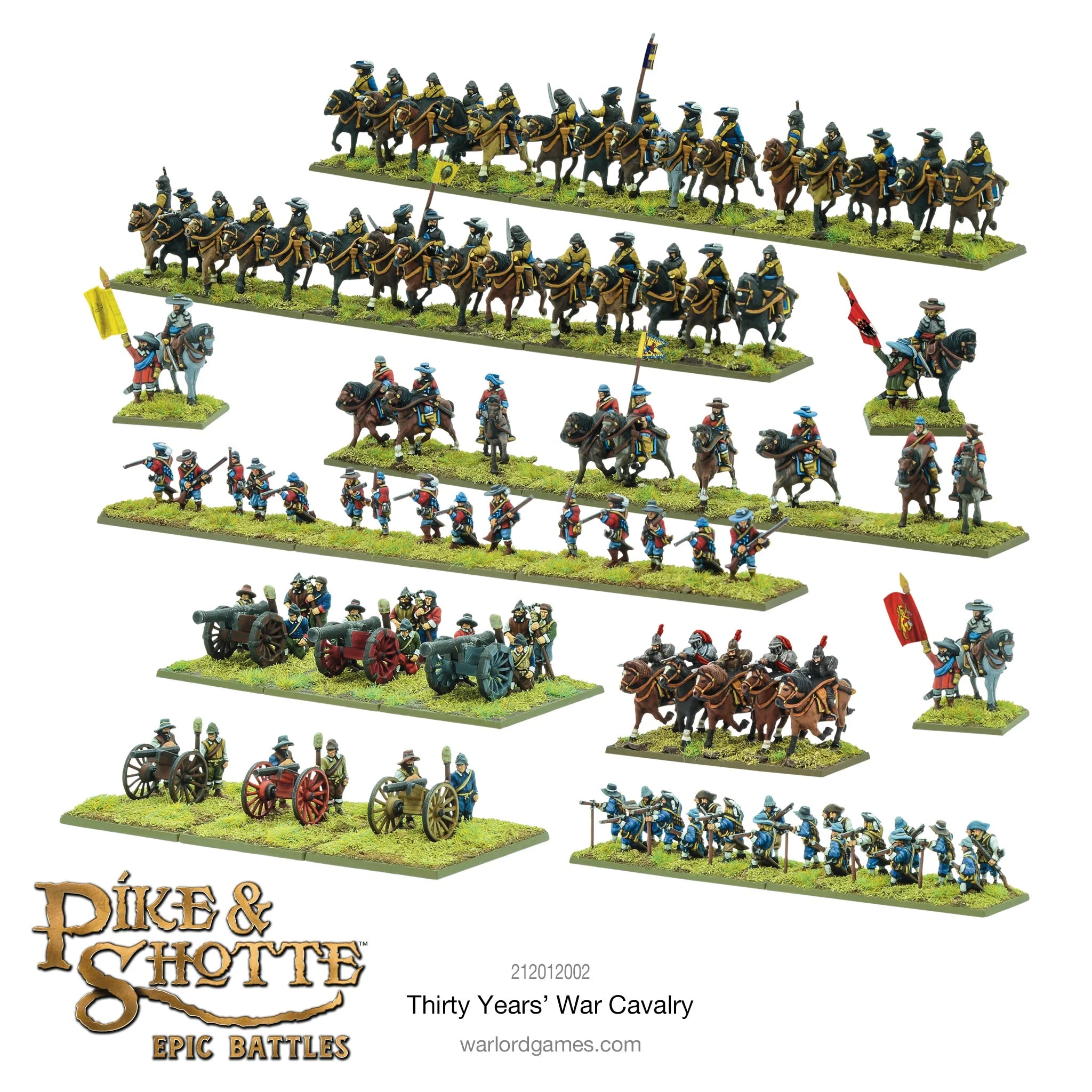 Pike & Shotte Epic Battles: Thirty Year's War Cavalry (15mm)
