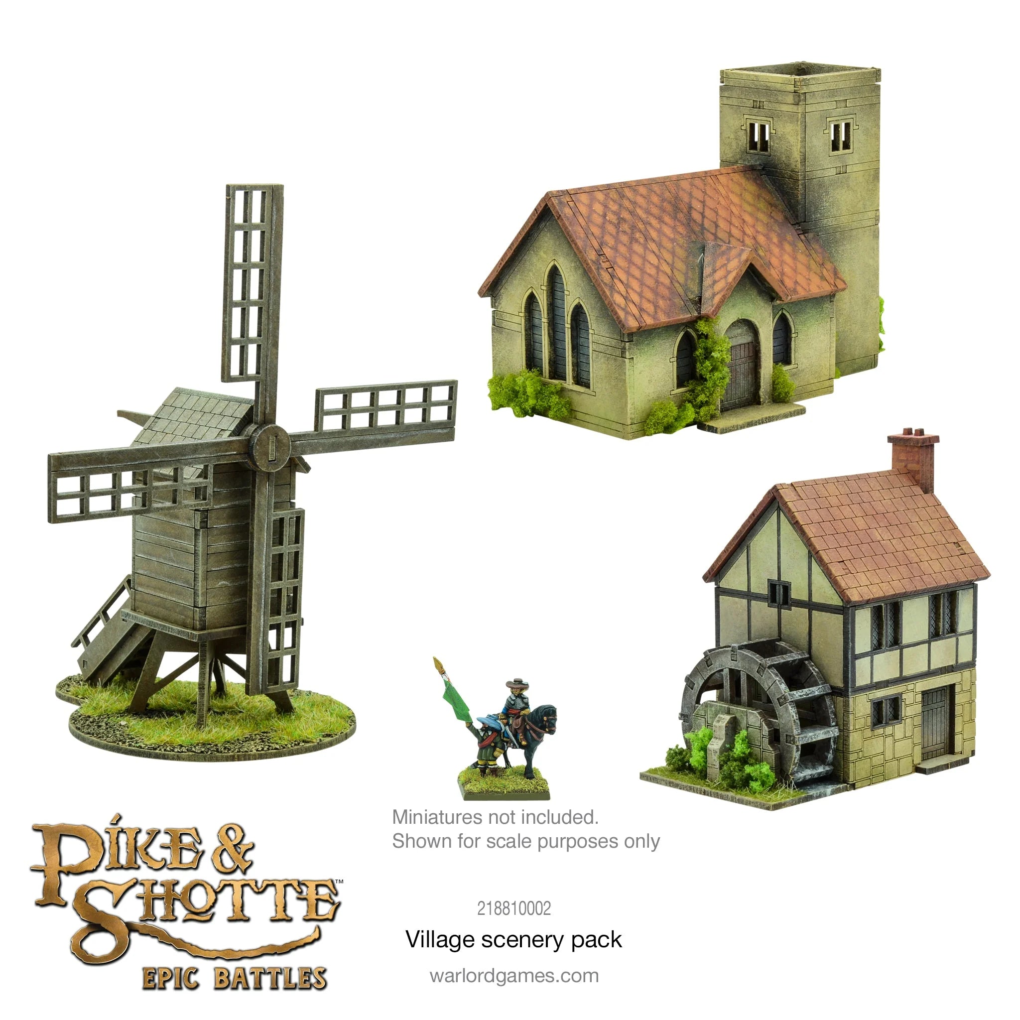 Pike & Shotte Epic Battles: Village Scenery Pack (15mm)