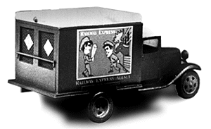 Micro Engineering HO 96-114 Wheel Works Railway Express Truck