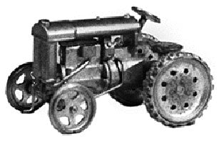 Micro Engineering HO 96-115 Wheel Works Ford Tractor