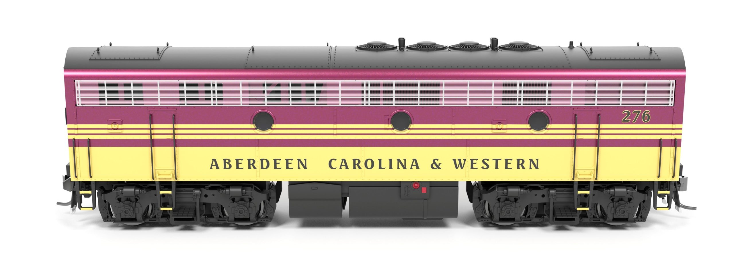 PREORDER Broadway Limited Imports HO 9681 EMD F7B Diesel Locomotive, Aberdeen Carolina & Western #276 (Paragon4 DCC & Sound Equipped) | 278.99