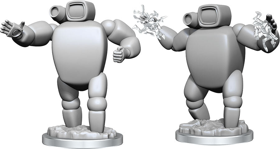 Starfinder Deep Cuts Unpainted Miniatures: W21 Hugbot Incapacitators