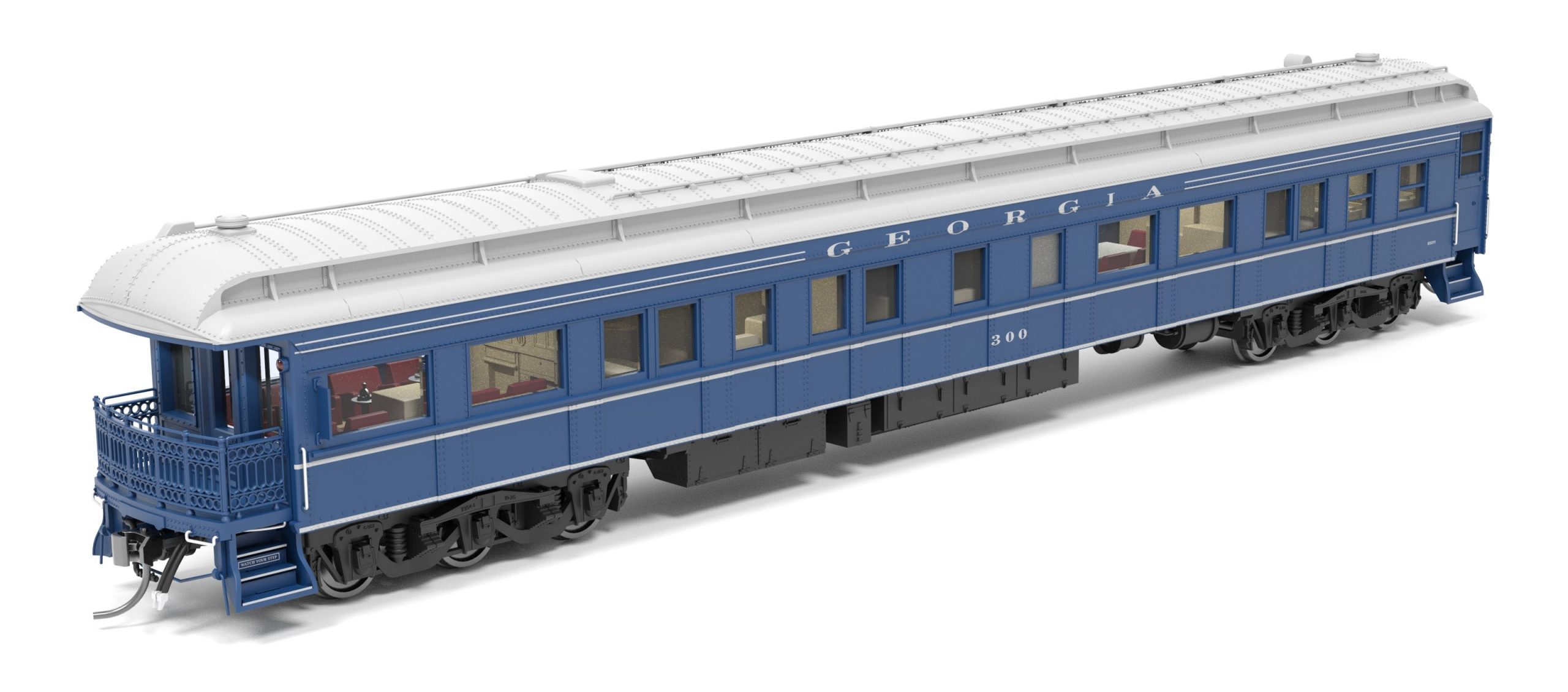 PREORDER Broadway Limited Imports HO 9730 Business Car, Georgia #300