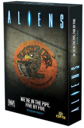 Aliens Board Game: We`re in the Pipe Five by Five Expansion