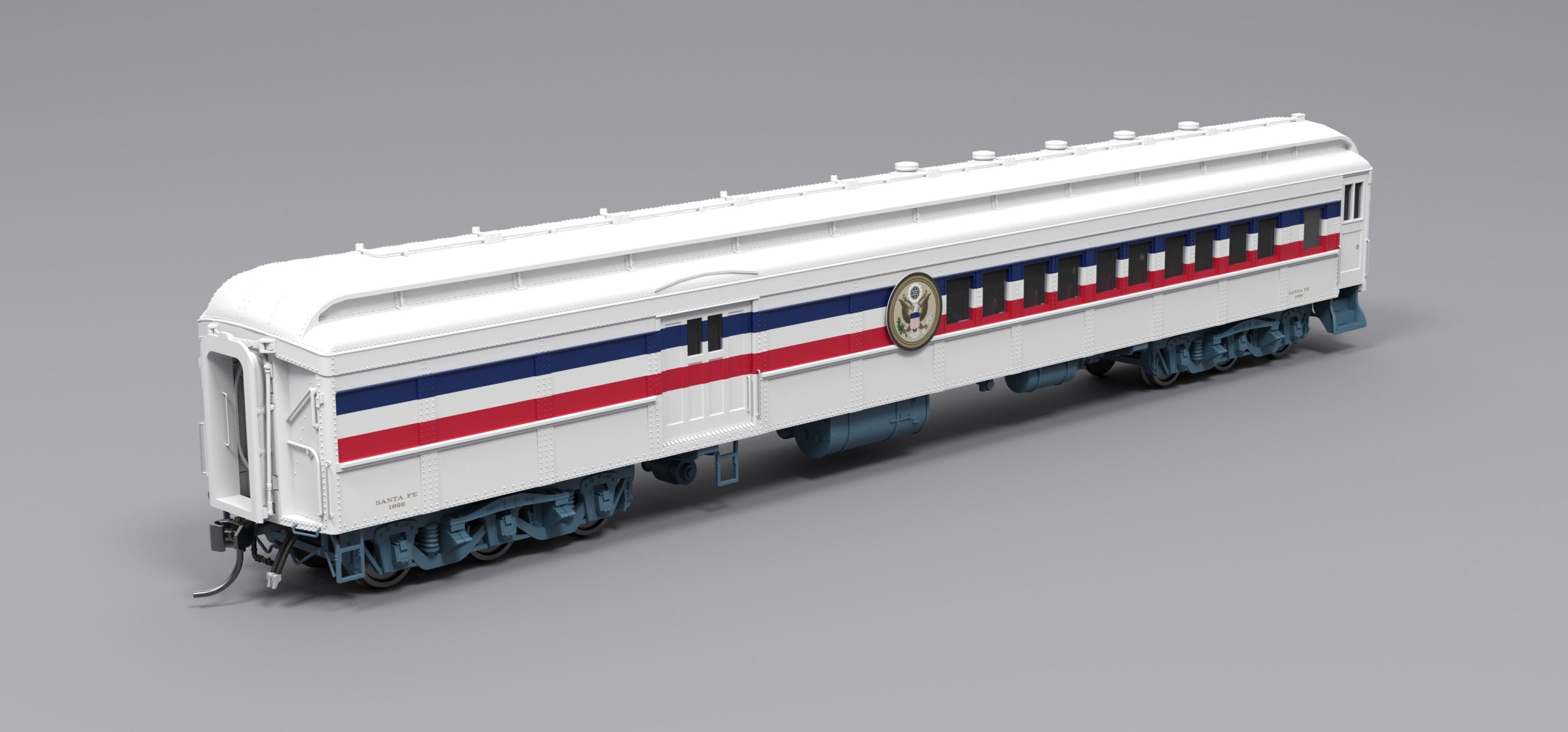PREORDER Broadway Limited Imports HO 9740 Baggage-Combine Car, Freedom Train 1947 #1896