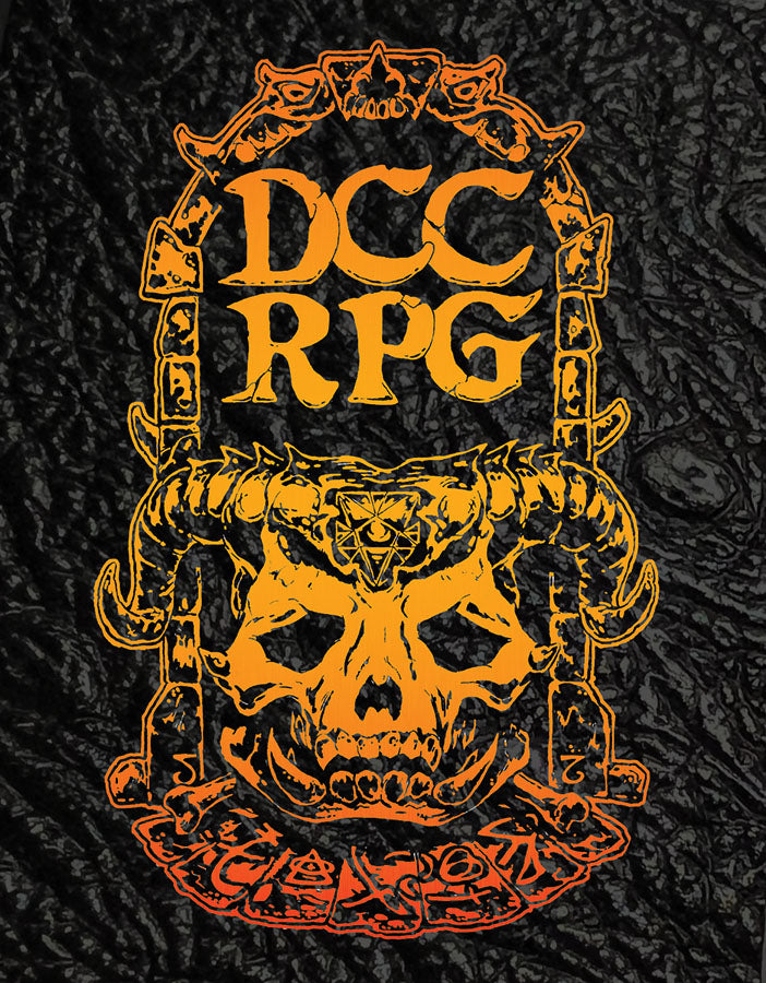 Dungeon Crawl Classics RPG: Core Rulebook (Demon Skull Monster Hide Edition Hardcover)