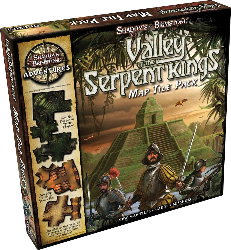 Shadows of Brimstone: Valley of the Serpent Kings Map Tile Pack