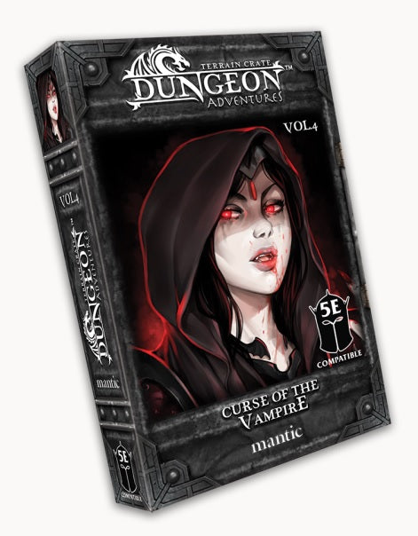 TerrainCrate: Dungeon Adventures Vol. 4 - Curse of the Vampire (Mantic Essentials)