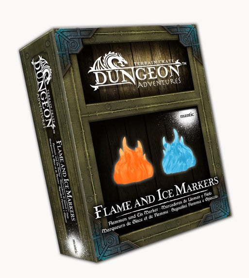 TerrainCrate: Dungeon Adventures - Flame and Ice Markers