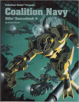 Rifts RPG: Sourcebook 4 Coalition Navy