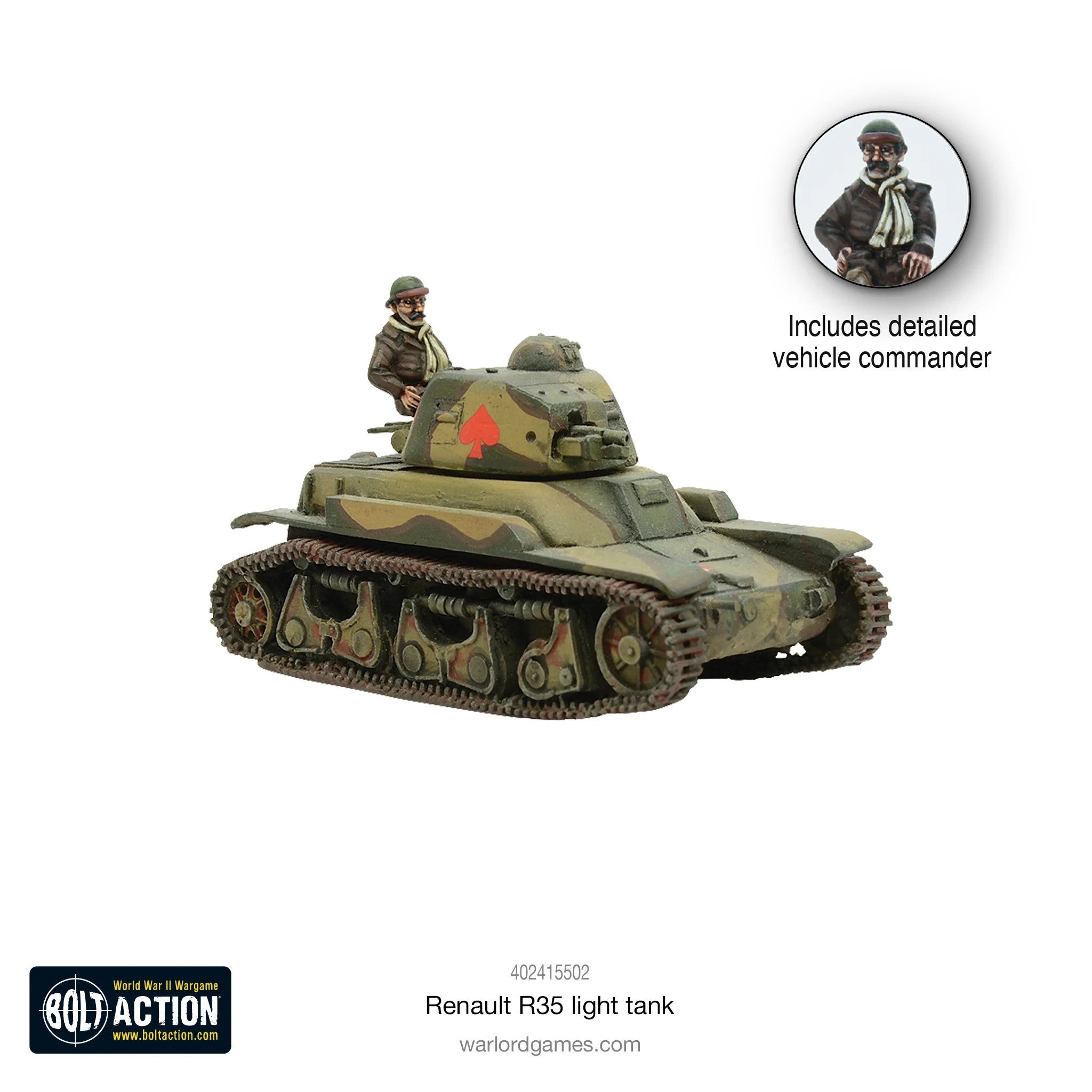 BoltAction: Renault R35 Light Tank