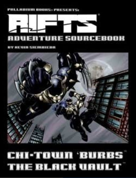 Rifts RPG: Adventure Sourcebook 3 Black Vault