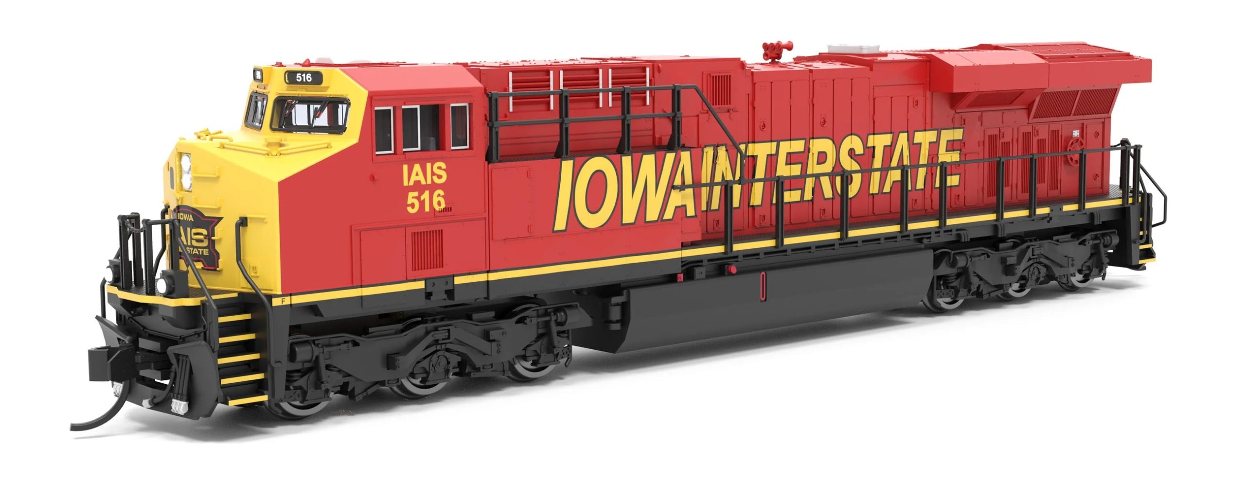 PREORDER Broadway Limited Imports HO 9872 GE ES44AC Diesel Locomotive with Smoke, Iowa Interstate 30th Anniversary Rock Island #516 (Paragon4 Sound & DCC Equipped)