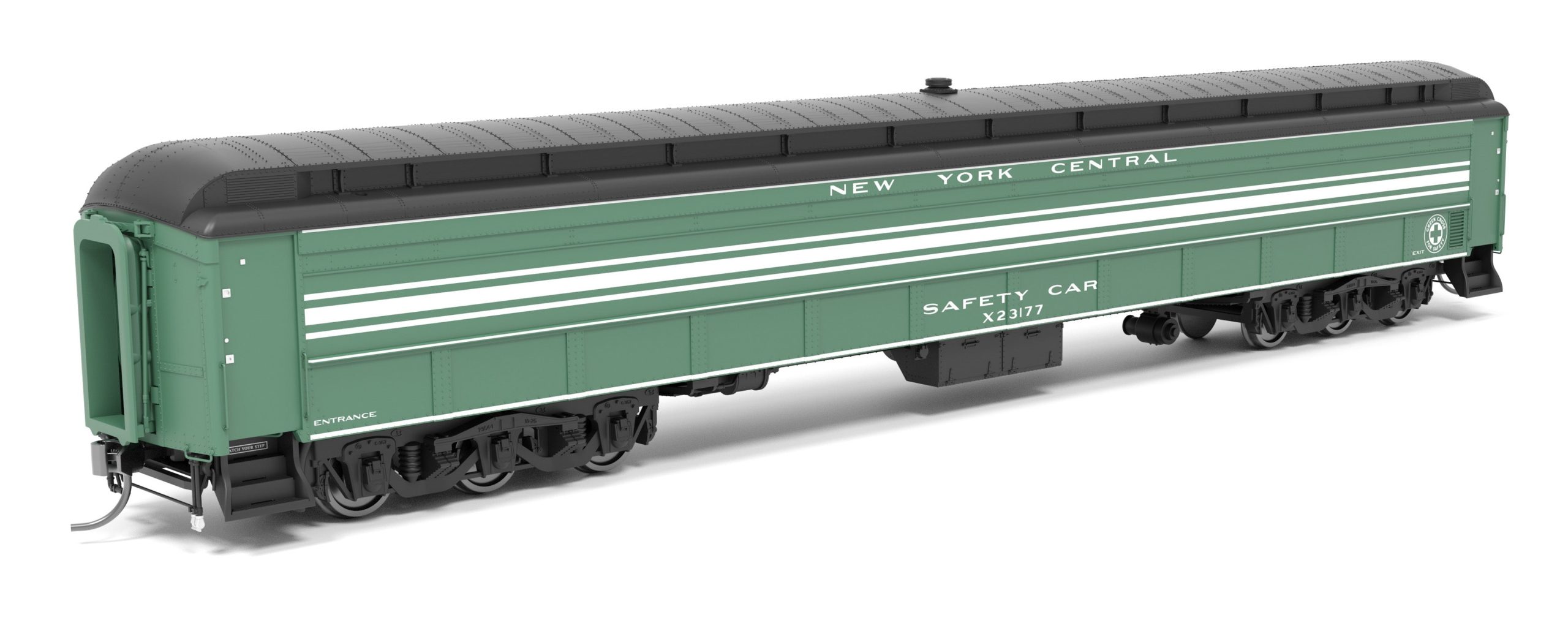 PREORDER Broadway Limited Imports HO 9935 Railroad Instruction Car, New York Central #X23177