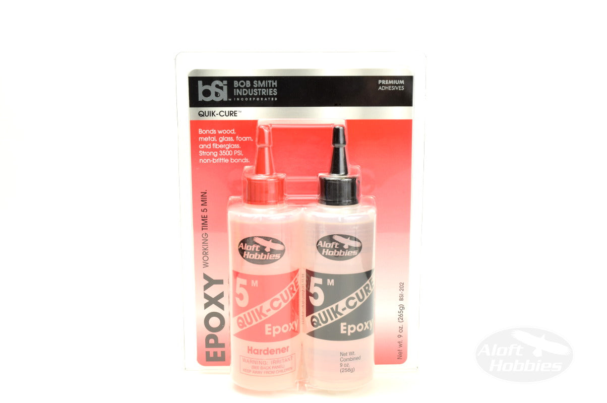 Quick-Cure 5 min. Epoxy 9oz