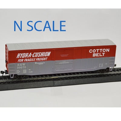 Value Trains USA N N10088 Boxcar, Cotton Belt Two Tone #30070